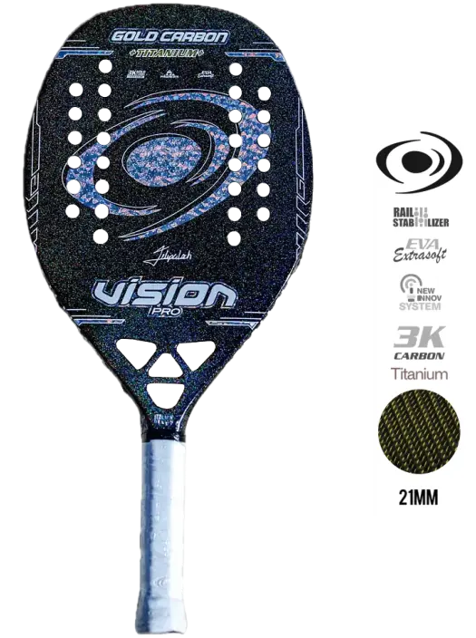 Rakieta do beach tenisa model Gold Carbon Titanium 2026